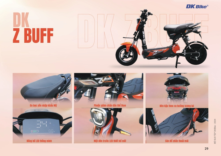 DK Z-Buff với thiết kế nhỏ gọn