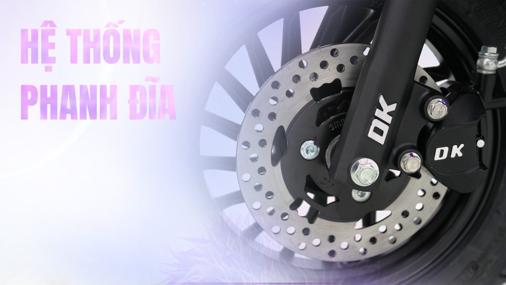 Phanh đĩa trên dòng xe Gogo S