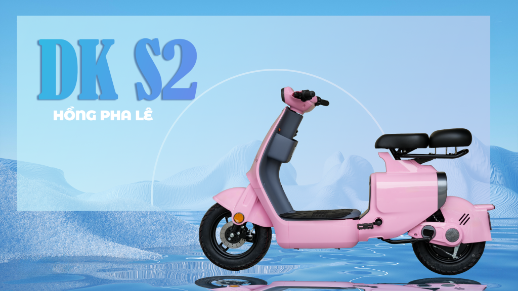 DKBike S2 - Hồng