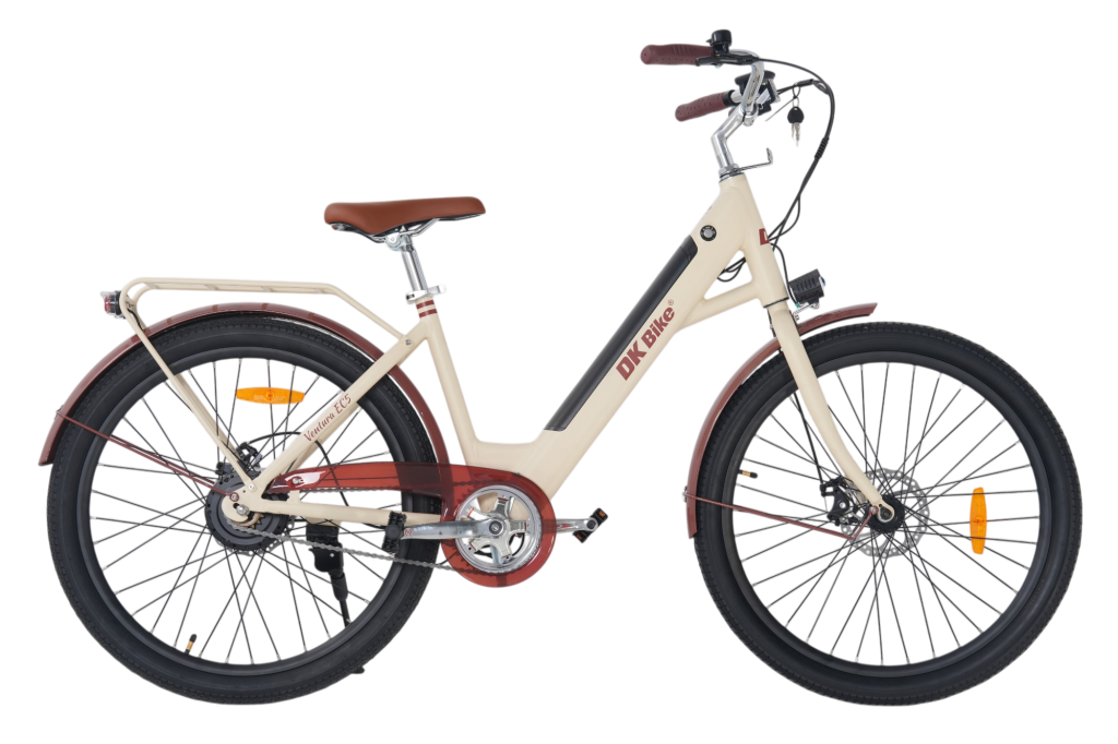 Khung hợp kim nhôm nhẹ và bền phù hợp cho xe đạp điện