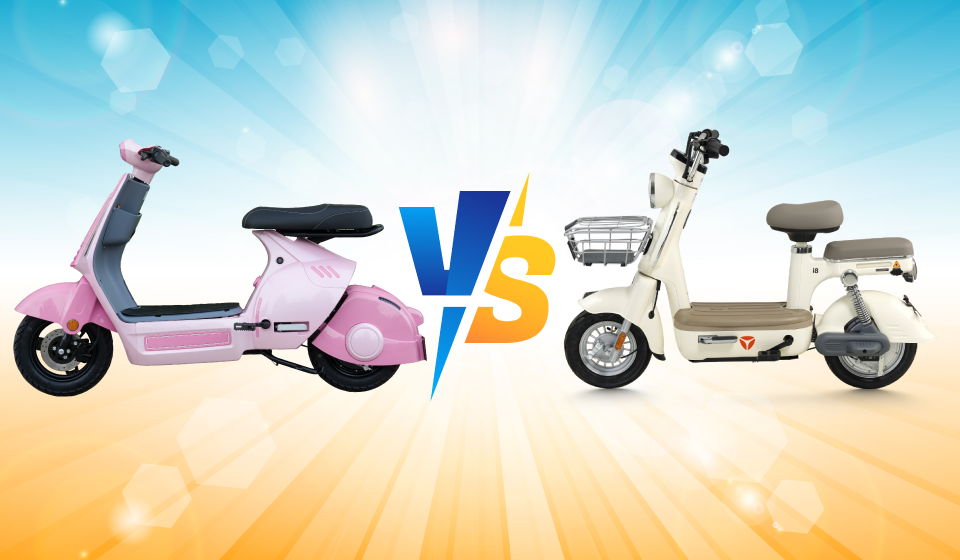 So sánh xe điện DKBike V1 - Yadea i8