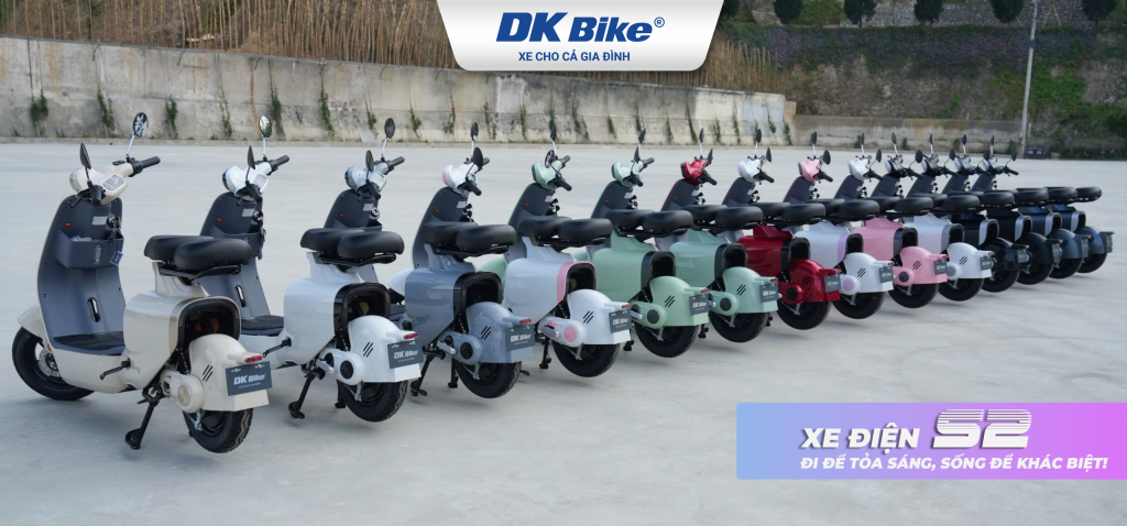 dải màu xe điện DKBike S2