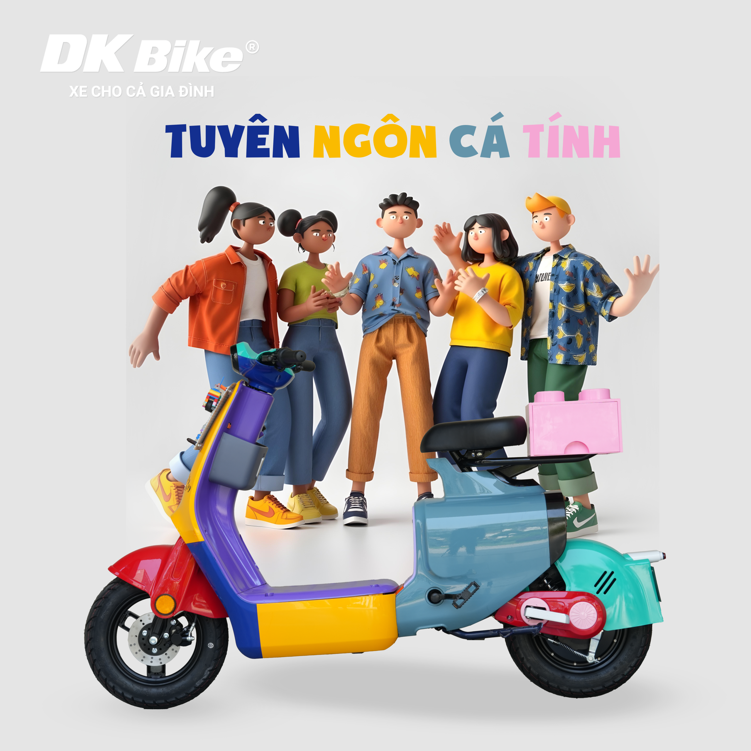 Xe điện DKBike S2 - Tuyên Ngôn Cá Tính