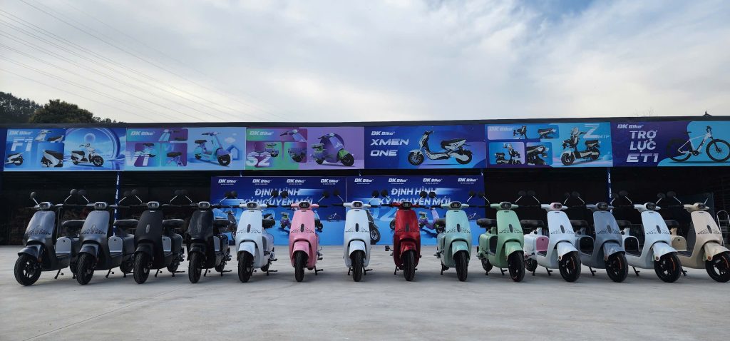 DKBike với màu sắc đa dạng lên đến 19 màu phù hợp với nhiều phong cách của người sử dụng