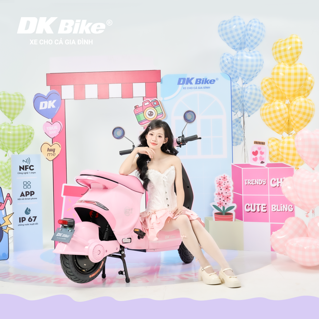 Xe điện hot trend mới nhất 2025 - DKBike EZ 1