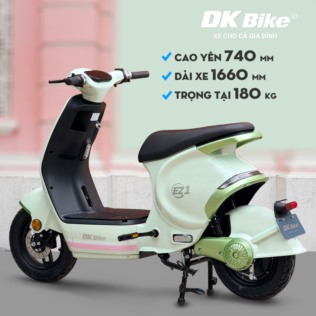 DKBike EZ 1 - Những thông số cơ bản của xe