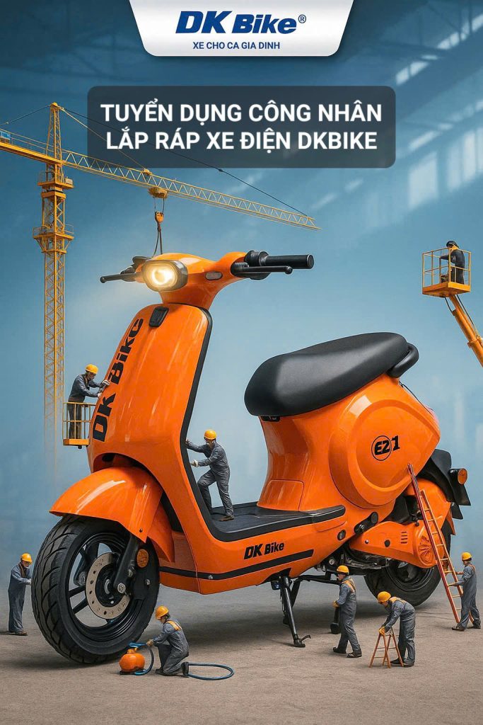 Tuyển dụng công nhân lắp ráp xe điện tại Lạng Sơn