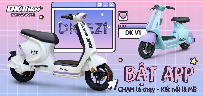 App kết nối xe điện DKBike