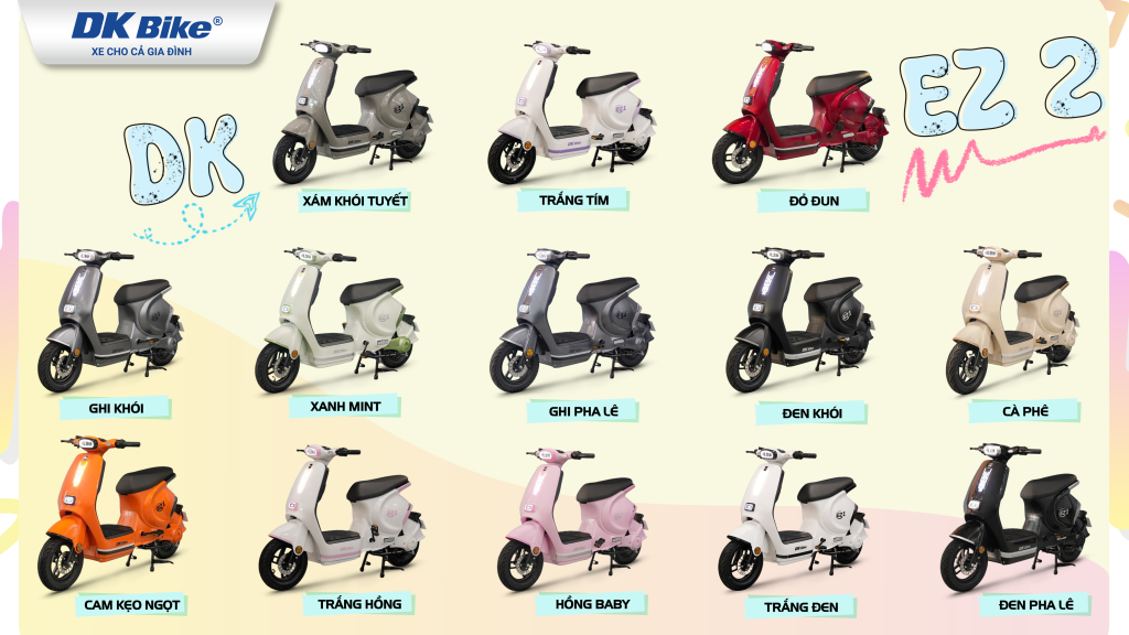 EZ 2 - Bảng màu sắc đa dạng 