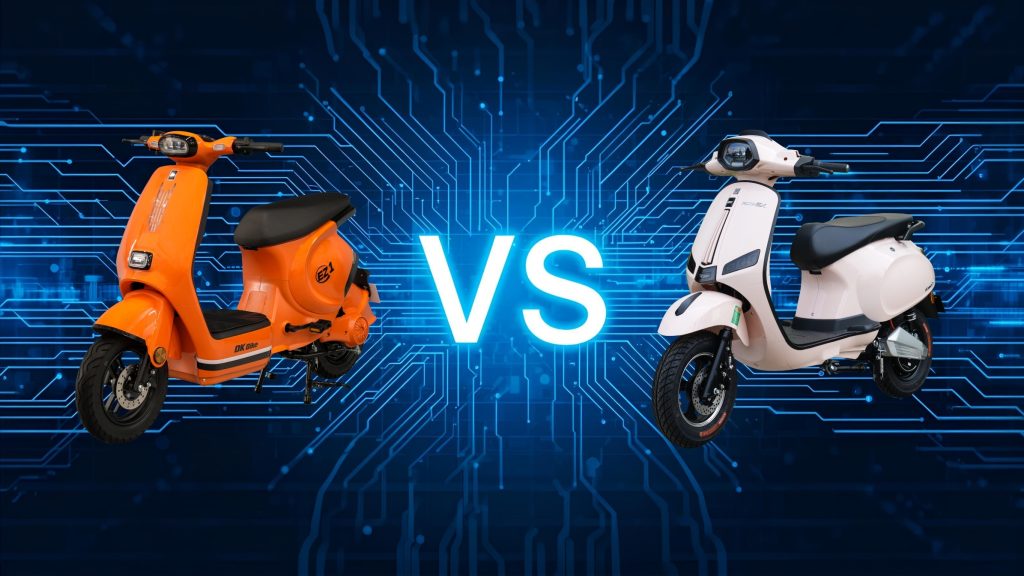 So sánh nhanh điểm khác nhau giữa xe máy điện và xe đạp điện