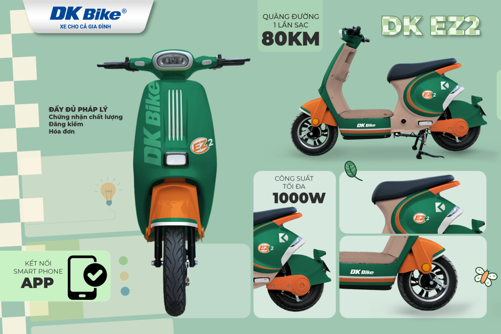 Thông số kỹ thuật xe điện EZ 2