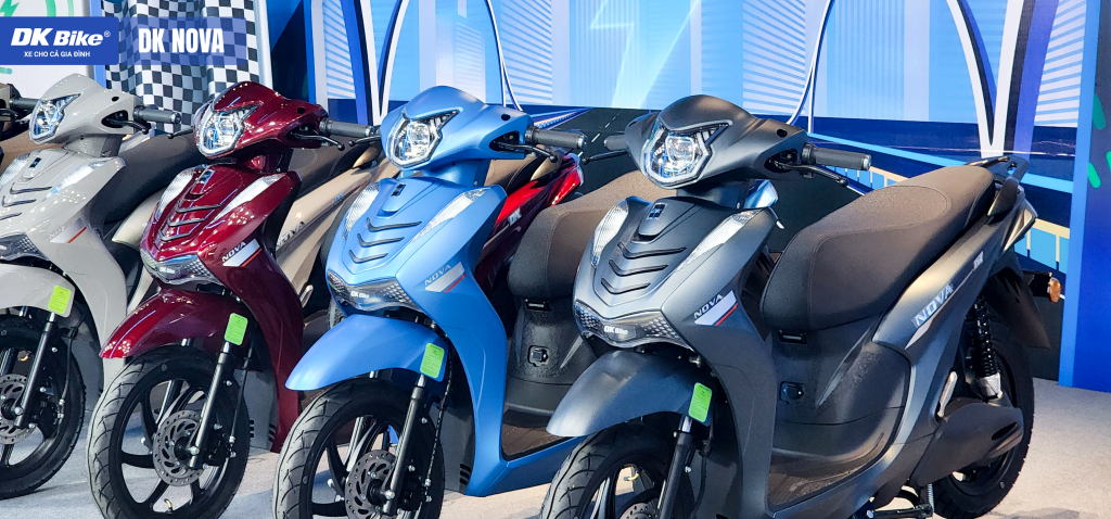 Cận cảnh ngoại quan của DKBike NOVA