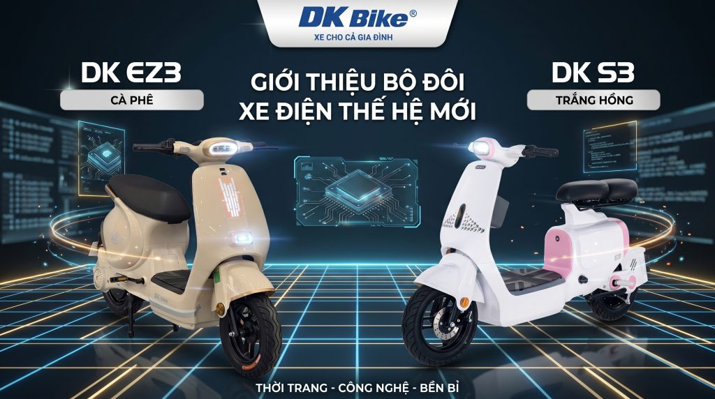 Xe điện DKBike EZ3 và DKBike S3 dành cho học sinh