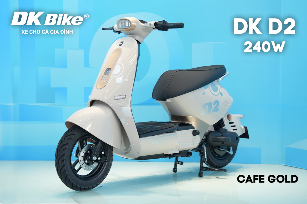 DK D2 sở hữu động cơ 240W phù hợp cho học sinh Việt Nam