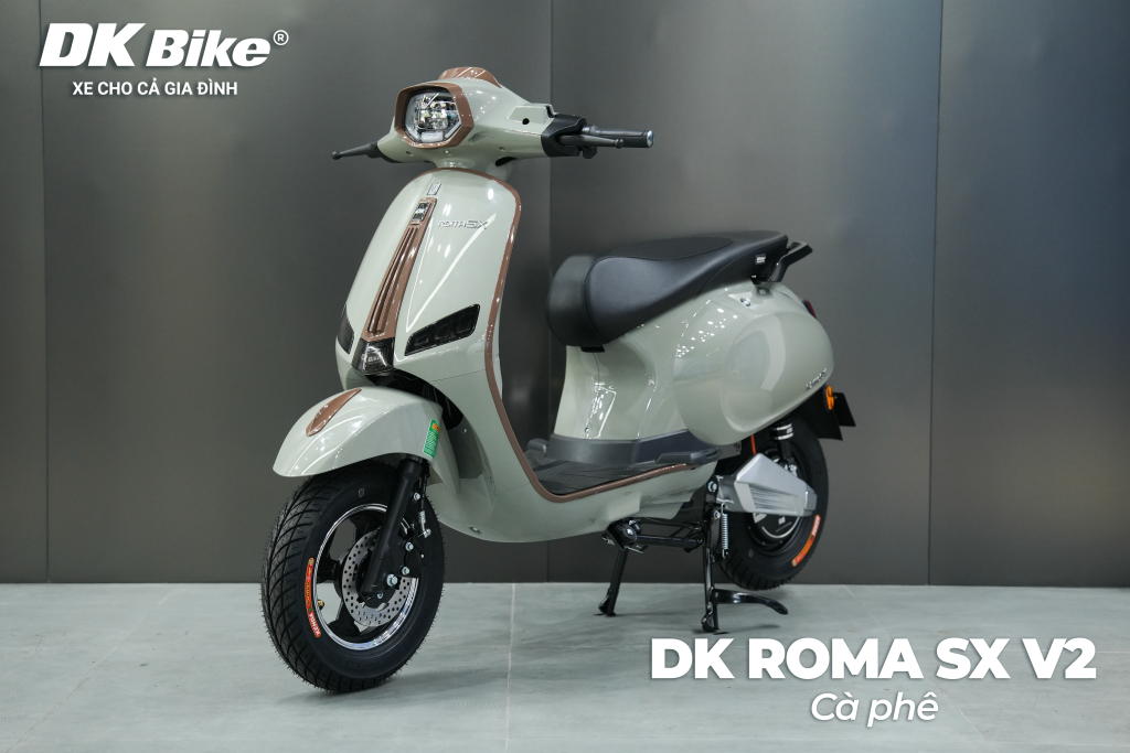 DKBike Roma Sx V2 - Màu Caffe phá cách