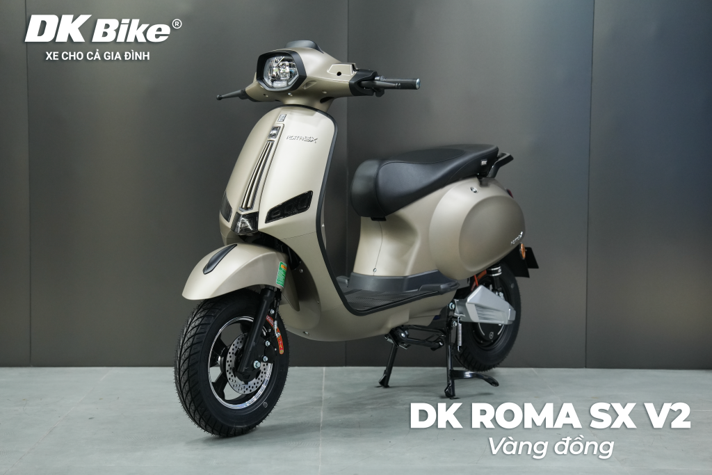 Roma Sx V2 phối màu Vàng Đồng mới nhất