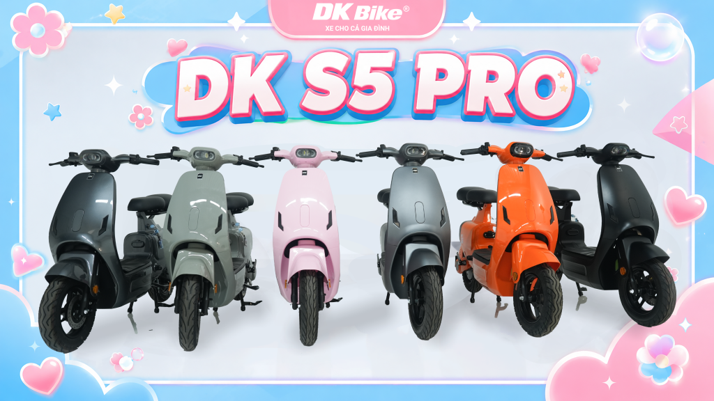 Xe điện học sinh DKBike S5 Pro công suất 240W