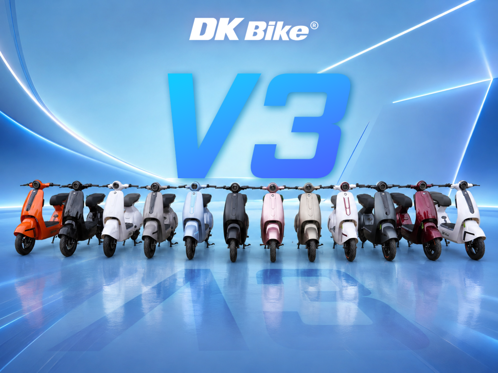 DKBike V3 - Sở hữu 9 màu sắc cơ bản và 3 màu sắc phiên bản giới hạn