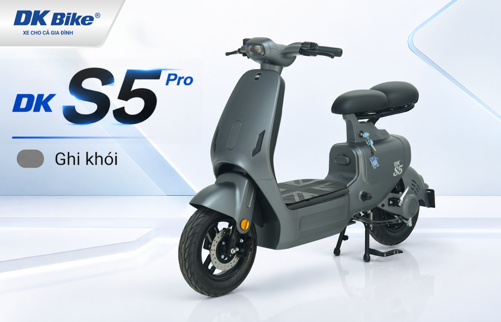 DKBike S5 Pro - Ghi Khói
