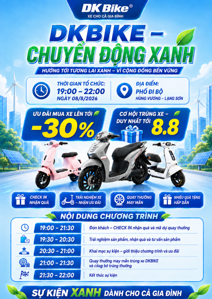 Tổng quan chương trình DKBike - Chuyển động xanh