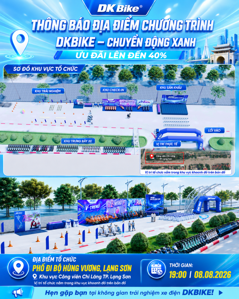 Bàn đồ và địa điểm khu vực sự kiện