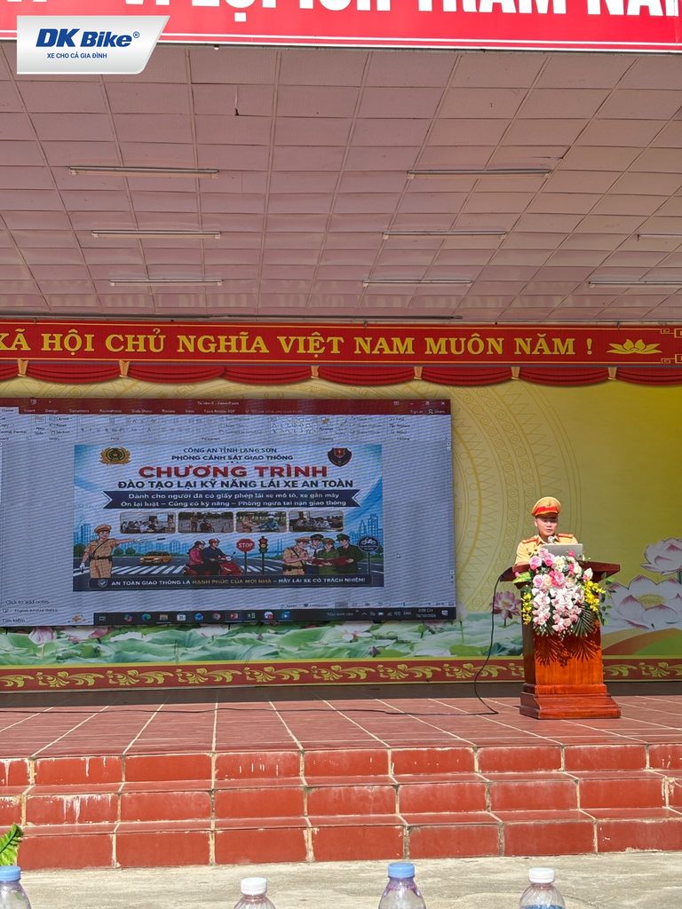 Hình ảnh tuyên truyền tại chương trình